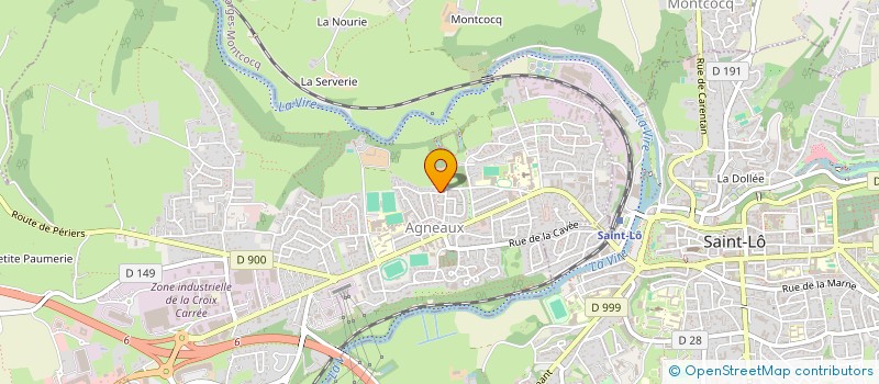 localisation de l'entreprise MONSIEUR IDRISSI EL JANATI  AGNEAUX