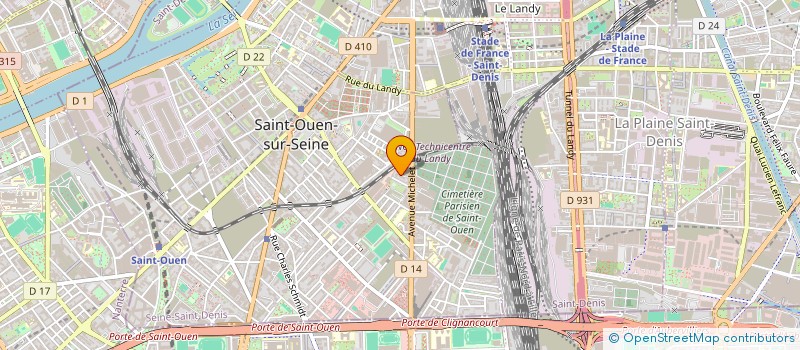 localisation de l'entreprise MONSIEUR IDRISSOU LIAMIDI à SAINT-OUEN-SUR-SEINE