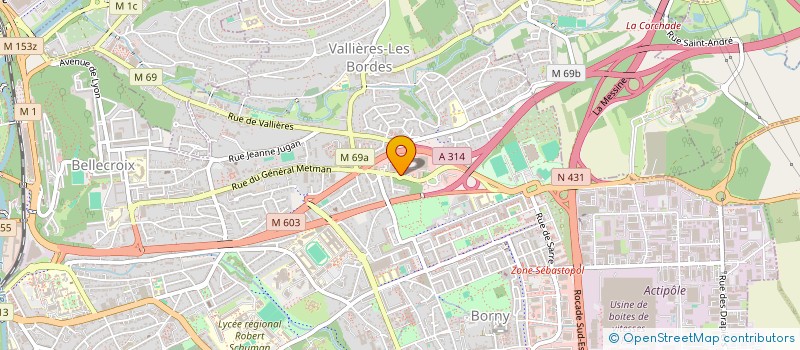 localisation de l'entreprise MONSIEUR IDRIZ SULJIC  FORBACH