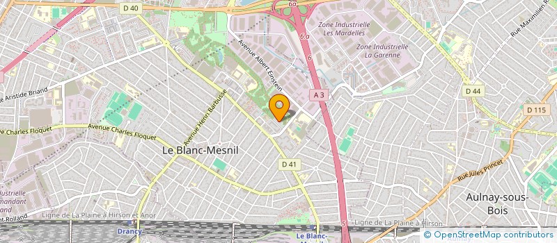 localisation de l'entreprise MONSIEUR IDRYS AYIAGNY EPOUPAH à LE BLANC-MESNIL