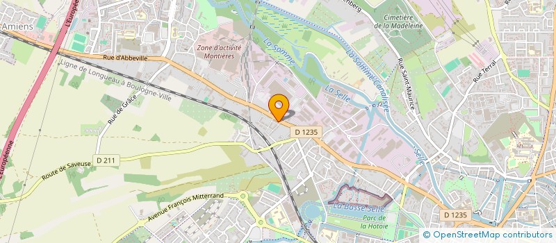 localisation de l'entreprise MONSIEUR IDRYS BENZEGHIBA à AMIENS