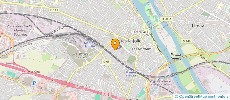 localisation de l'entreprise MONSIEUR IDY NDJIM  POISSY