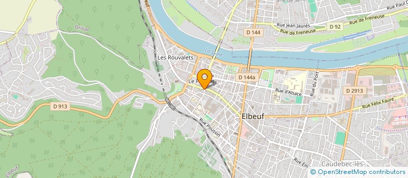 localisation de l'entreprise MONSIEUR IESAM ARMANE  ELBEUF