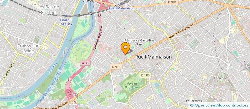 localisation de l'entreprise MONSIEUR IFECHUKWU NWANI à RUEIL-MALMAISON