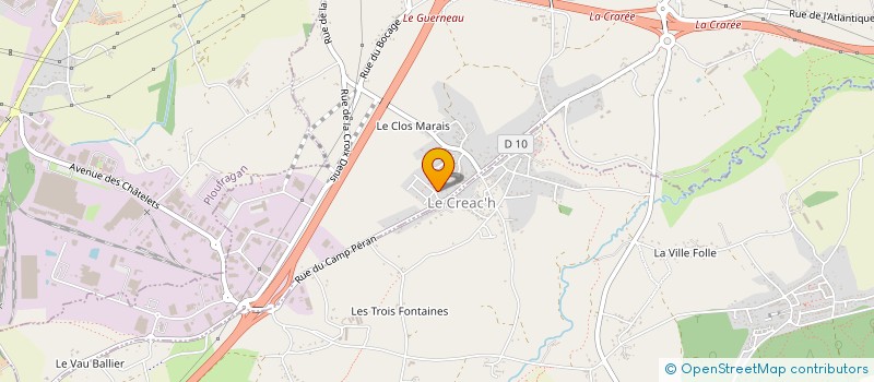 localisation de l'entreprise MONSIEUR IFFIC LE GUEN à TREGUEUX