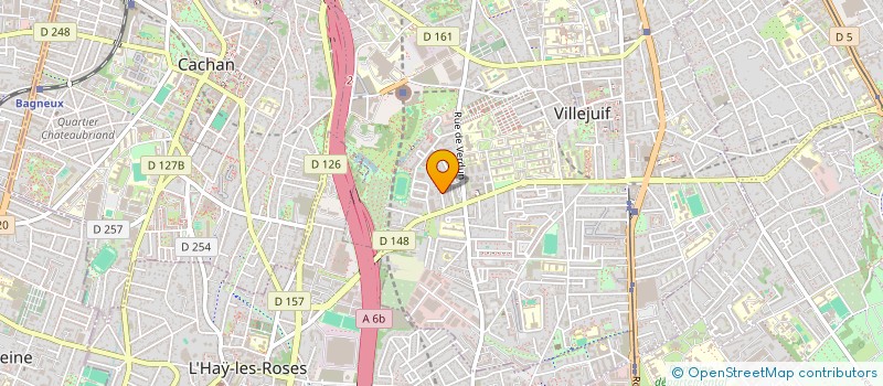 localisation de l'entreprise MONSIEUR IFIYEMI LEIGHA  VILLEJUIF