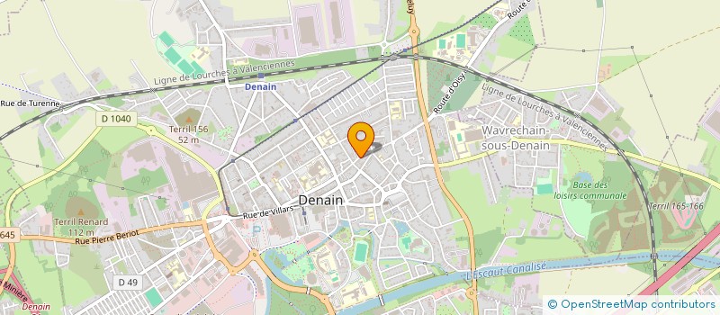 localisation de l'entreprise MONSIEUR IFTENIE CONSTANTIN  DENAIN