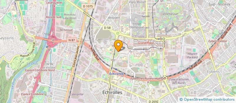 localisation de l'entreprise MONSIEUR IGBINOMWANHIA EDWIN EDOSA à ECHIROLLES