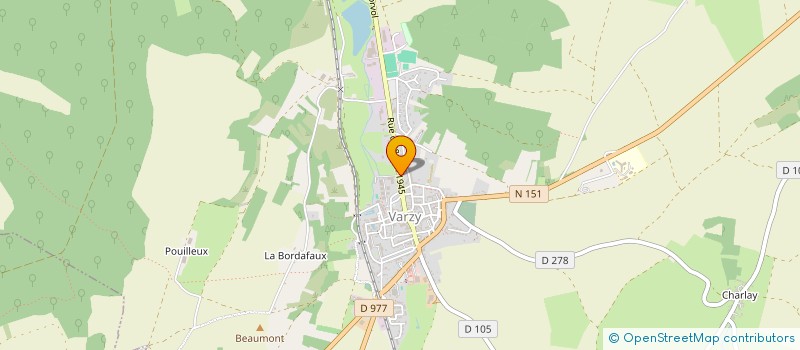 localisation de l'entreprise MONSIEUR IGIDIO MAURO à VARZY