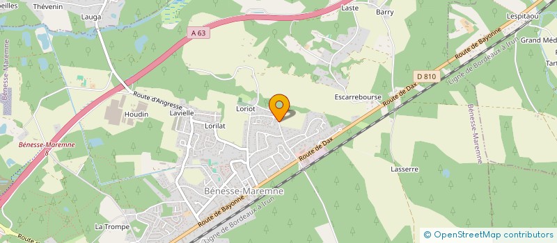 localisation de l'entreprise MONSIEUR IGNACE CORDOBES à BENESSE-MAREMNE