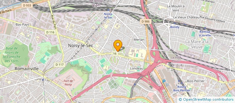 localisation de l'entreprise MONSIEUR IGNACE DESTOUCHES  NOISY-LE-SEC