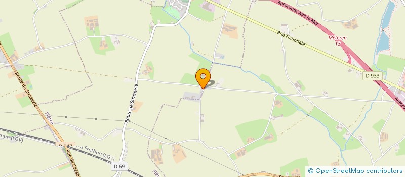 localisation de l'entreprise MONSIEUR IGNACE HUYGHE  FLETRE