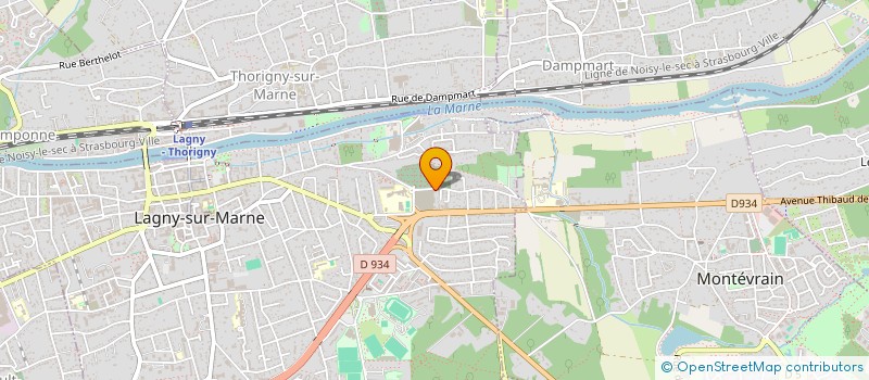 localisation de l'entreprise MONSIEUR IGNACE LENEUS  LAGNY-SUR-MARNE