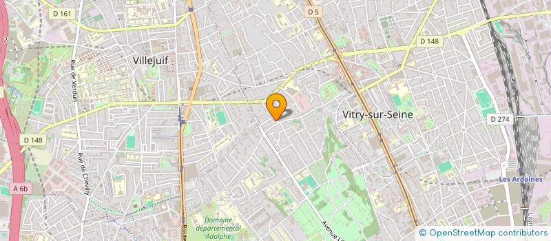 localisation de l'entreprise MONSIEUR IGNACE LITEWKA à VITRY-SUR-SEINE