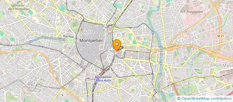 localisation de l'entreprise MONSIEUR IGNACE MORENO à MONTPELLIER