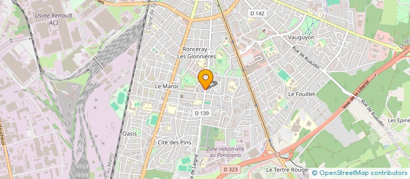 localisation de l'entreprise MONSIEUR IGNACE NOMA  LE MANS