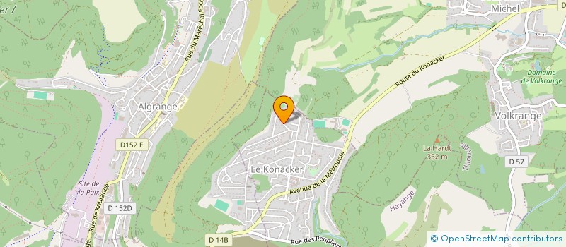 localisation de l'entreprise MONSIEUR IGNACE PENSATO  HAYANGE