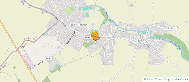 localisation de l'entreprise MONSIEUR IGNACE STROZYNSKI  SAINT-PATHUS