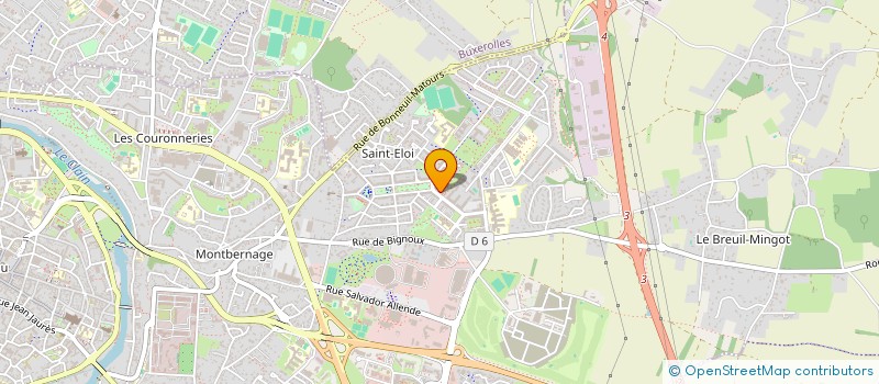 localisation de l'entreprise MONSIEUR IGNACE TROCHET à POITIERS