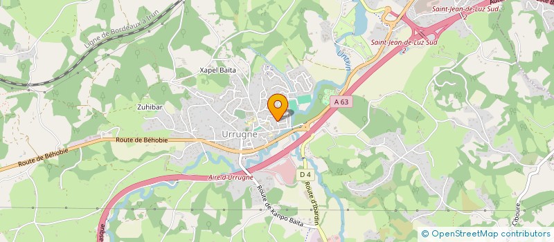 localisation de l'entreprise MONSIEUR IGNACIO ALUSTIZA REYES  URRUGNE