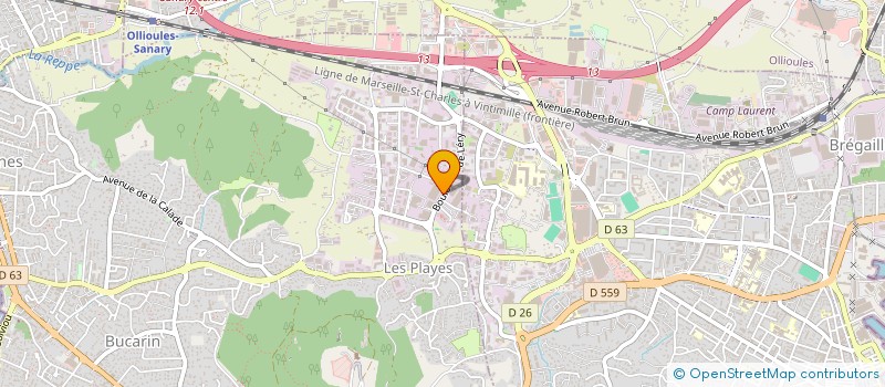 localisation de l'entreprise MONSIEUR IGNACIO CANADAS à SIX-FOURS-LES-PLAGES