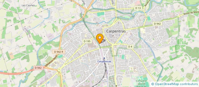 localisation de l'entreprise MONSIEUR IGNACIO CERVAN LOPEZ à CARPENTRAS