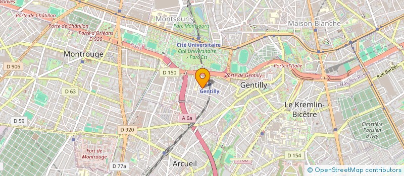 localisation de l'entreprise MONSIEUR IGNACIO GARCIA-ORAD  GENTILLY