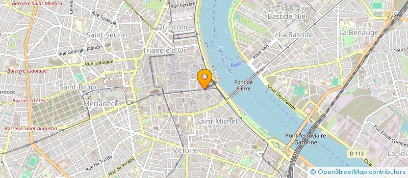 localisation de l'entreprise MONSIEUR IGNACIO MARTIN CASAL  BORDEAUX