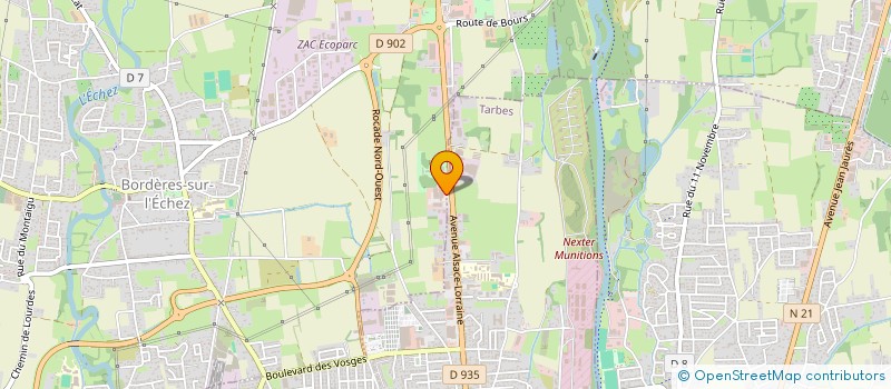 localisation de l'entreprise MONSIEUR IGNACIO SORRIBAS ARINO  TOSTAT