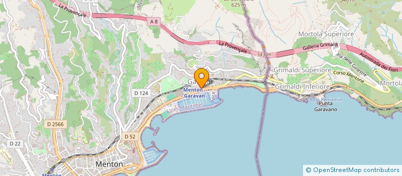 localisation de l'entreprise MONSIEUR IGNAZIO LUCCHESE  MENTON