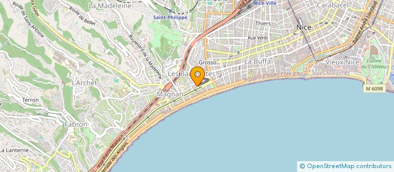 localisation de l'entreprise MONSIEUR IGOR AXENTI à NICE