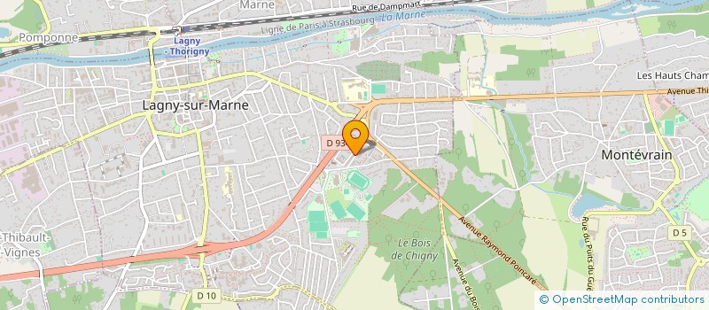 localisation de l'entreprise MONSIEUR IGOR BANDUDI-KUSA  LAGNY-SUR-MARNE