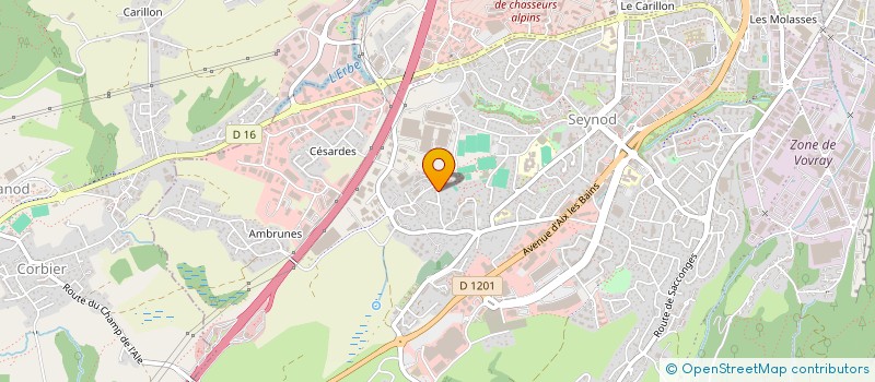 localisation de l'entreprise MONSIEUR IGOR BERROD à VENTISERI