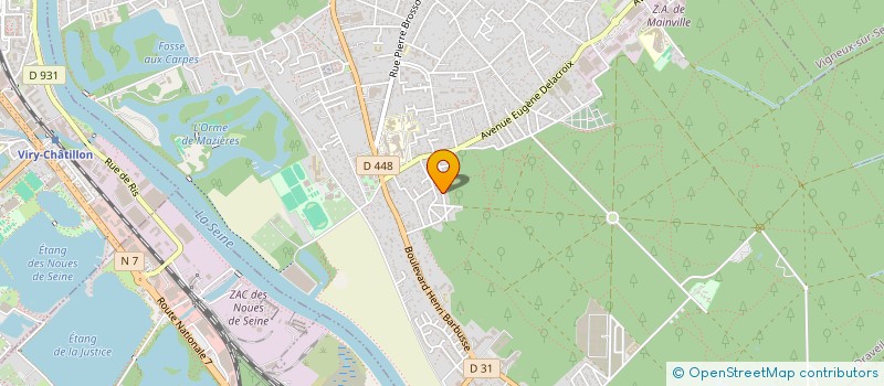 localisation de l'entreprise MONSIEUR IGOR BOICU  DRAVEIL