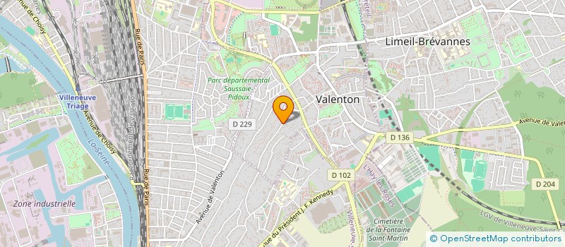 localisation de l'entreprise MONSIEUR IGOR BOSCANEAN à VALENTON