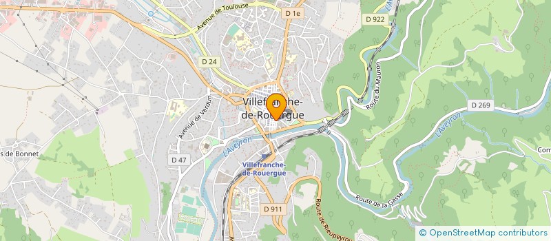 localisation de l'entreprise MONSIEUR IGOR BOYER à VILLEFRANCHE-DE-ROUERGUE