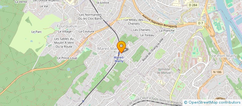 localisation de l'entreprise MONSIEUR IGOR BULEICO  MAREIL-MARLY