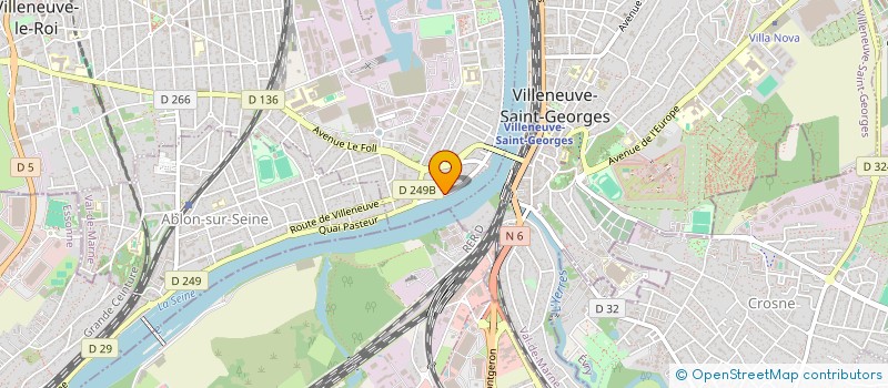 localisation de l'entreprise MONSIEUR IGOR CARP à VILLENEUVE-LE-ROI