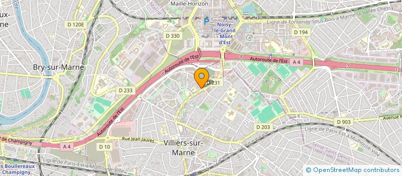 localisation de l'entreprise MONSIEUR IGOR CEBAN  VILLIERS-SUR-MARNE