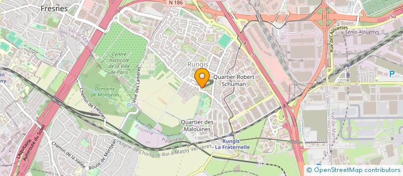 localisation de l'entreprise MONSIEUR IGOR CEBOTARI  RUNGIS