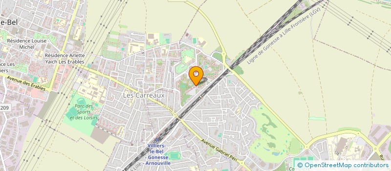 localisation de l'entreprise MONSIEUR IGOR CENAN  GONESSE