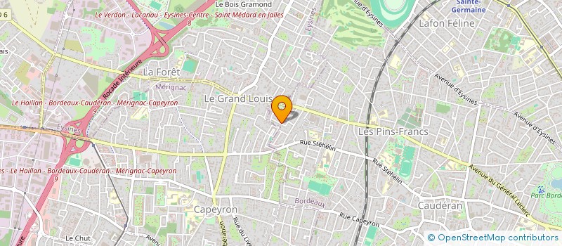 localisation de l'entreprise MONSIEUR IGOR CHEVIAKINE  BORDEAUX