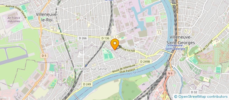 localisation de l'entreprise MONSIEUR IGOR CHIRIL à VILLENEUVE-LE-ROI