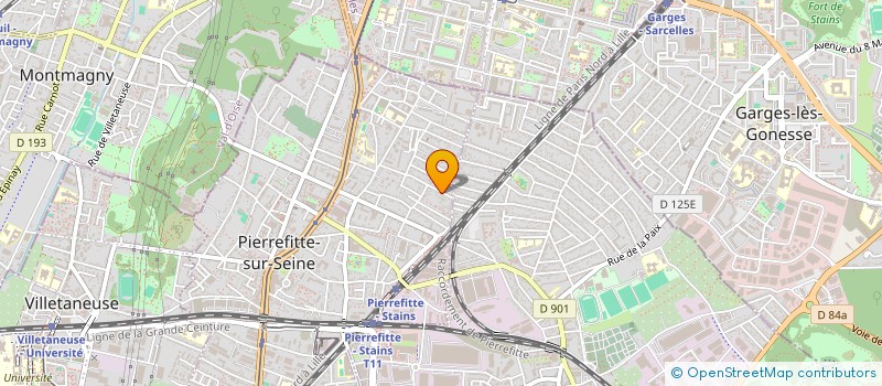 localisation de l'entreprise MONSIEUR IGOR CIRPA à PIERREFITTE-SUR-SEINE