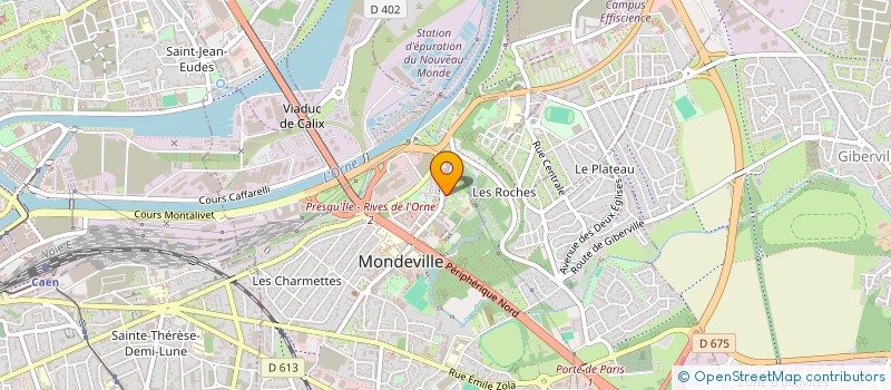 localisation de l'entreprise MONSIEUR IGOR CLAVNIS  MONDEVILLE