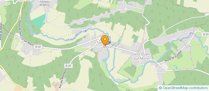 localisation de l'entreprise MONSIEUR IGOR CVITKOVAC  SAINT-CYR-SUR-MORIN