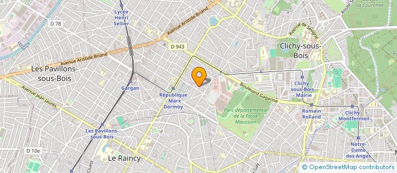 localisation de l'entreprise MONSIEUR IGOR DANILUC à CLICHY-SOUS-BOIS