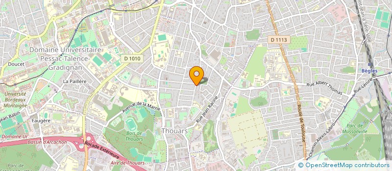 localisation de l'entreprise MONSIEUR IGOR DASCALOV  TALENCE