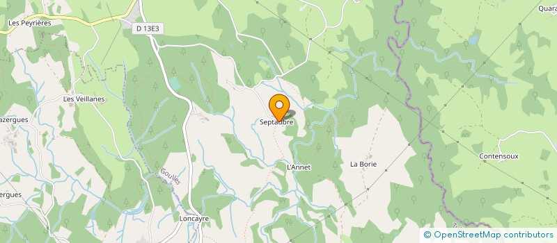 localisation de l'entreprise MONSIEUR IGOR DAVID  GOULLES