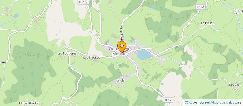 localisation de l'entreprise MONSIEUR IGOR DE GROOT à OUROUX-EN-MORVAN